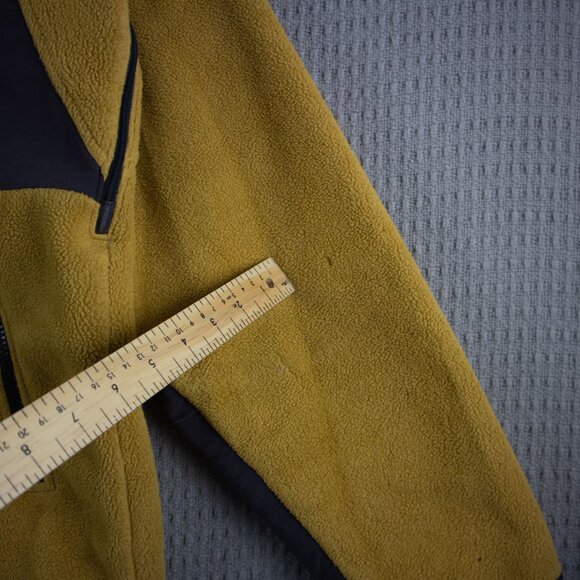 The North Face Denali Yellow Jacket Mens Large 2000s Y2K - Picture 6 of 8